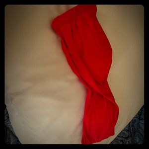 Womens Medium Mossimo Strapless Bikini Top